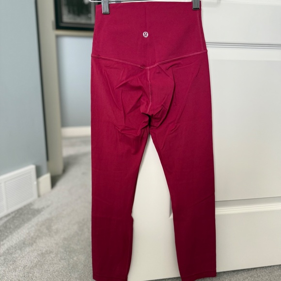 Lululemon align leggings 23” berry colour from late 2022 - Picture 2 of 5